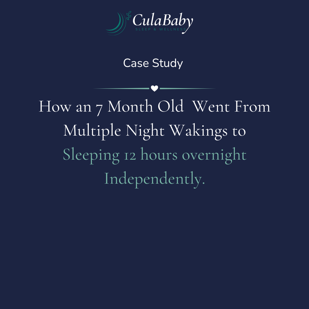 7-Month-Old Sleep Case Study: From Multiple Night Wakings & 5am Starts to 11.5–12 Hour Nights