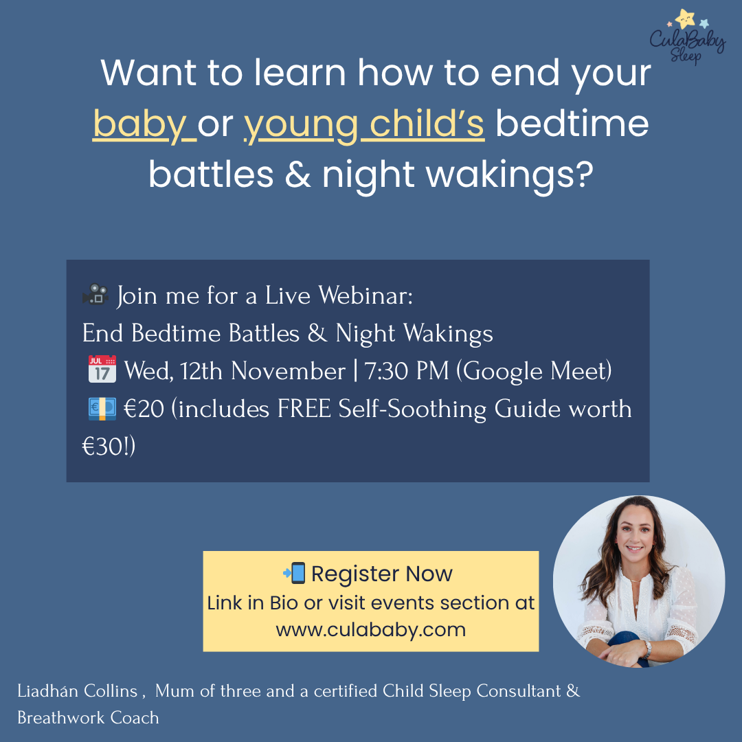 End Bedtime Resistance & Night Wakings - Live Webinar (Google Meet)
