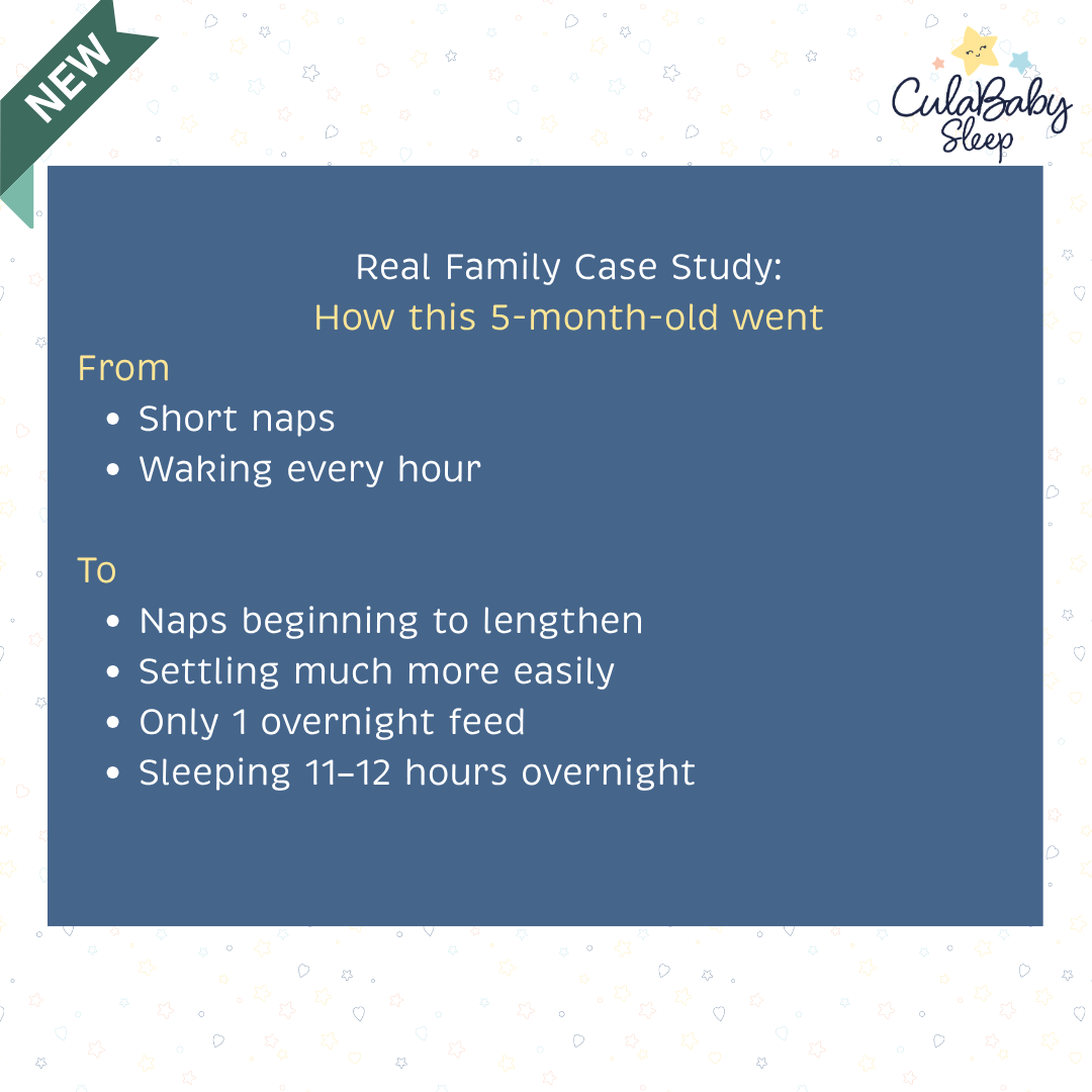 5-Month-Old Sleep Success Story: From Contact Naps to Self-Soothing