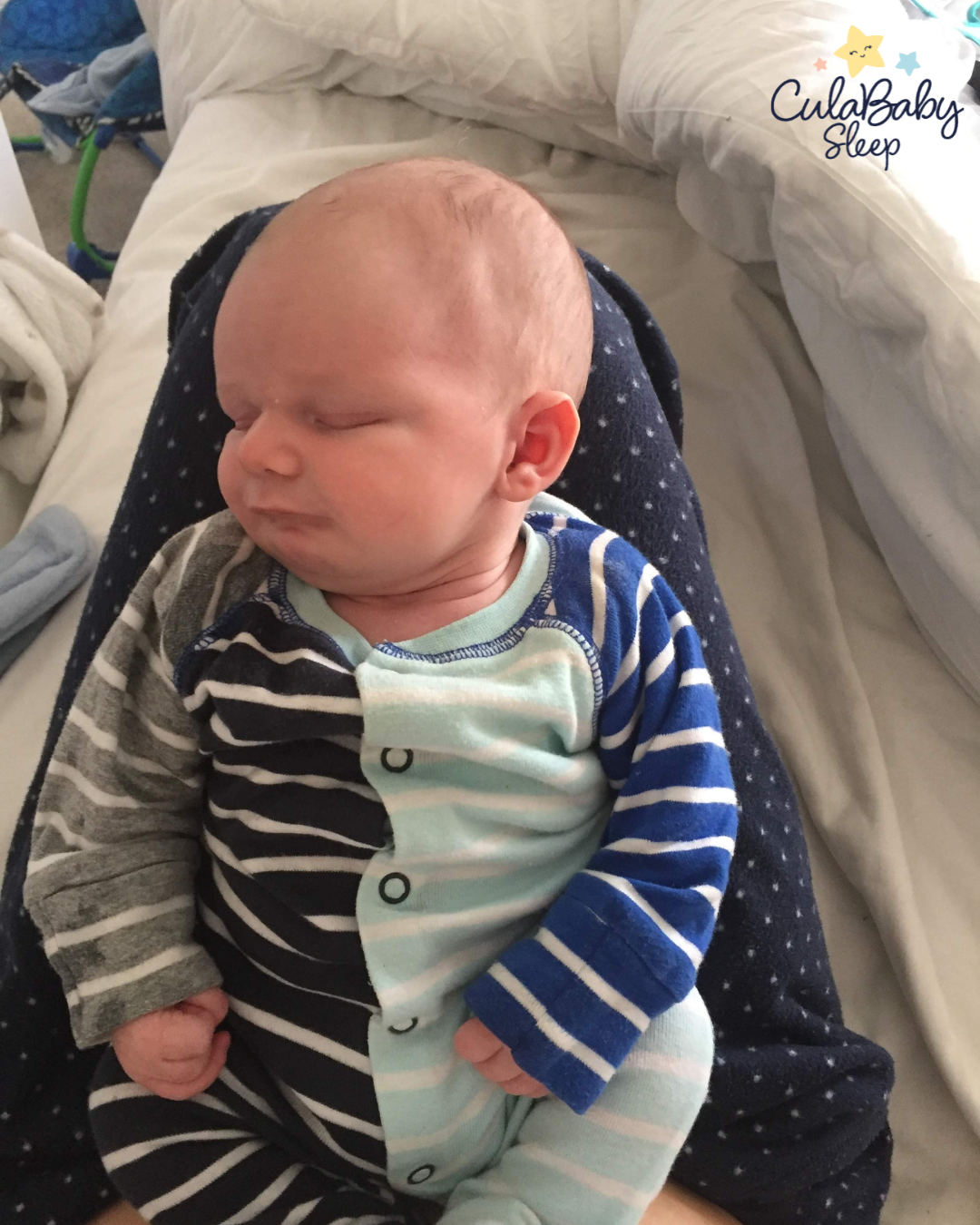 Case Study: Helping 8 month old Eddie go from contact naps and feeding to sleep to falling asleep on his own