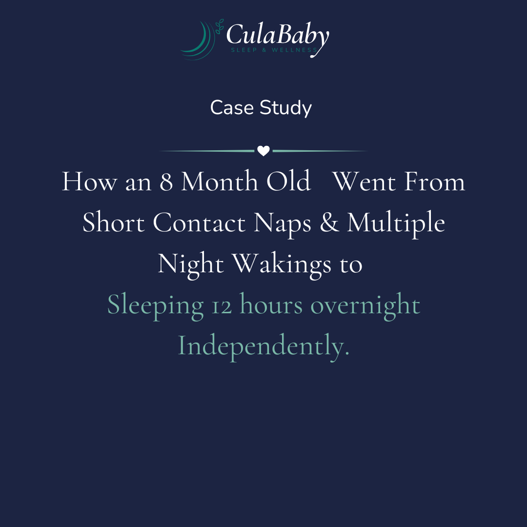8-Month-Old Sleep Success Story: From Short Contact Naps & Multiple Night Wakings
