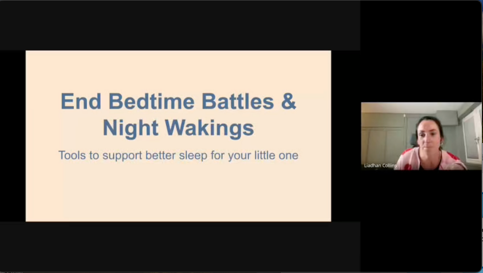 End Bedtime Battles & Night Wakings – On-Demand Webinar