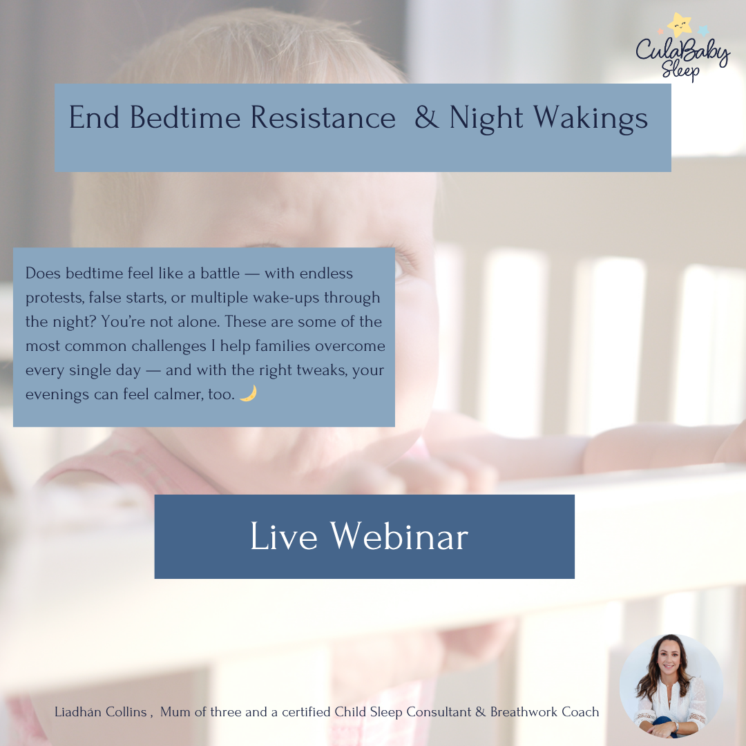 End Bedtime Resistance & Night Wakings - Live Webinar (Zoom)
