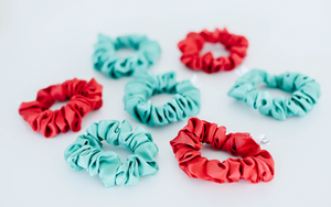 silk scrunchie selection